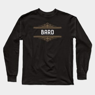 Bard Character Class Roleplaying Addict - Tabletop RPG Vault Long Sleeve T-Shirt